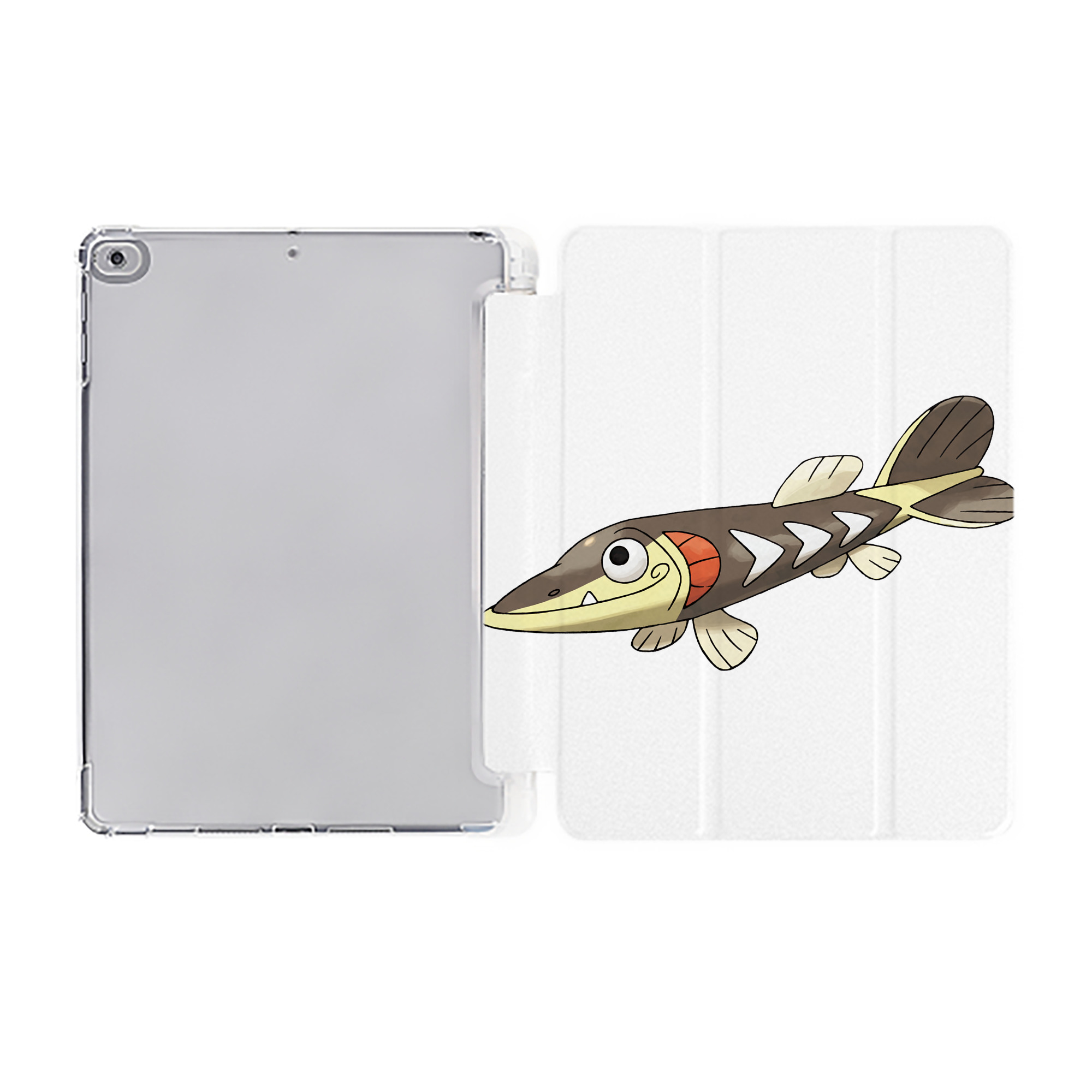 （画像用） ポケットモンスター Pokémon IPad ケース ペン収納付き 三つ折りスタンド PUレザー×シリコン 対応機種9.5/10.5/10.9インチ